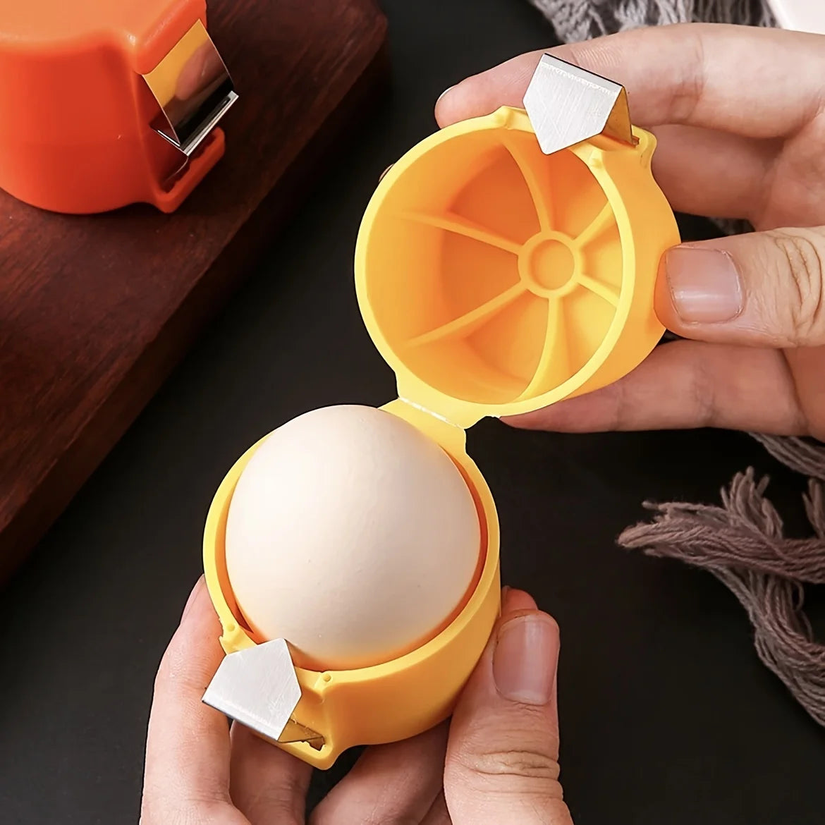 Portable Egg Opener & Quick Beater Kitchen Egg Sheller