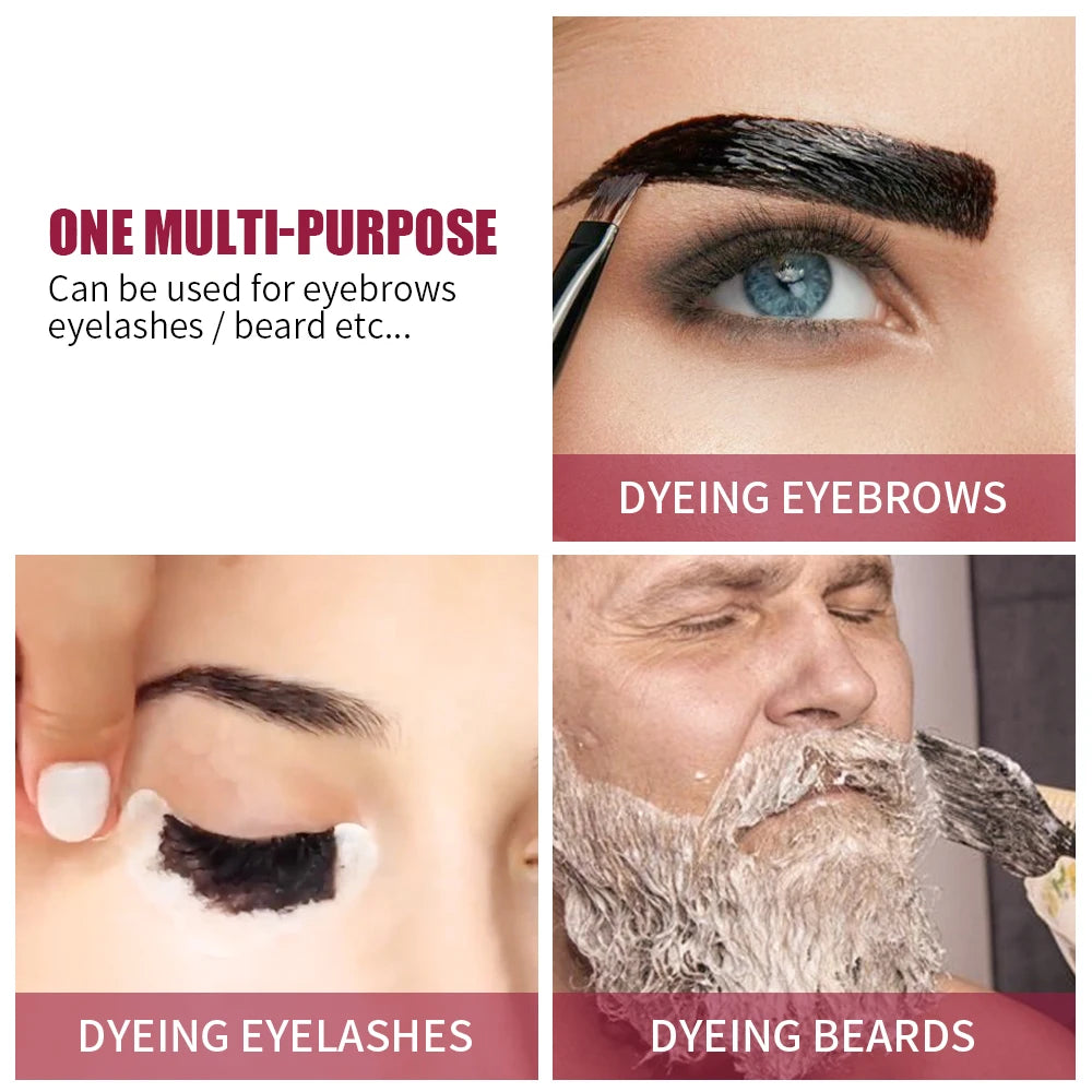 ICONSIGN Eyelash & Eyebrow Tint Kit – Brow Dye, Lash Lift & Tinting Makeup Tools