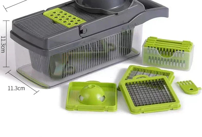 15-in-1 Multifunctional Vegetable Slicer Cutter Chopper