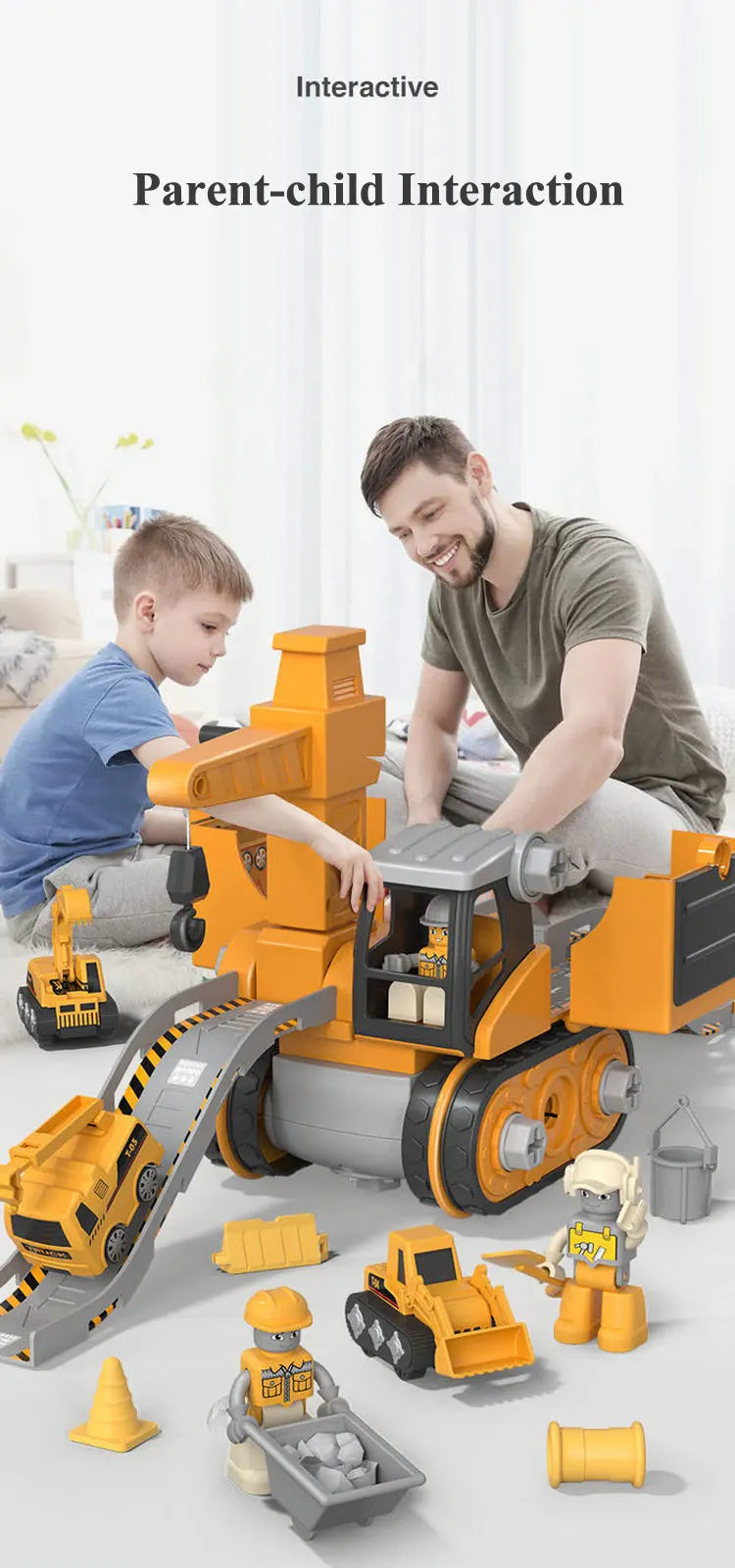 Kids Electric Drill Tool Toy – Educational Engineering & Assembly Set for Boys