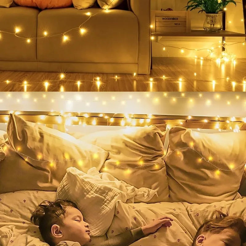100M LED String Lights – Waterproof Fairy Garland for Wedding, Outdoor, Party & Christmas Decor