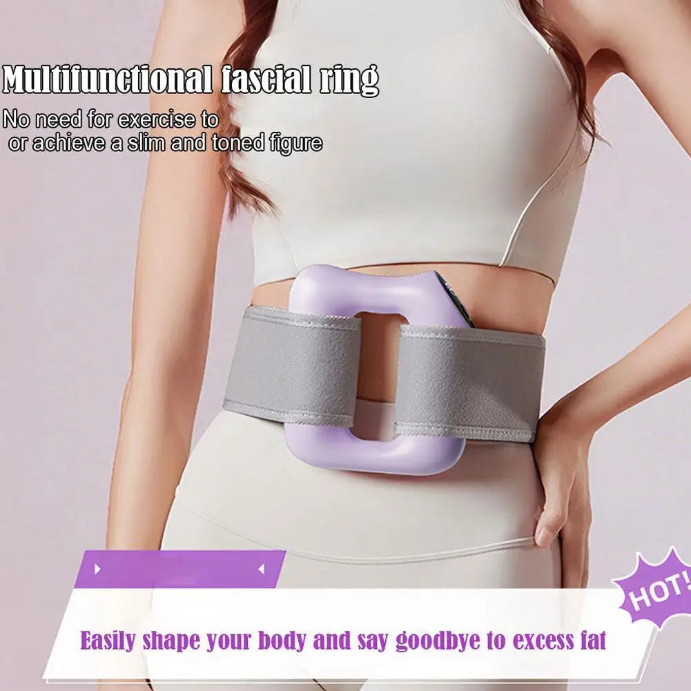 Electric Fascia Ring Vibration Massager for Weight Loss & Body Shaping