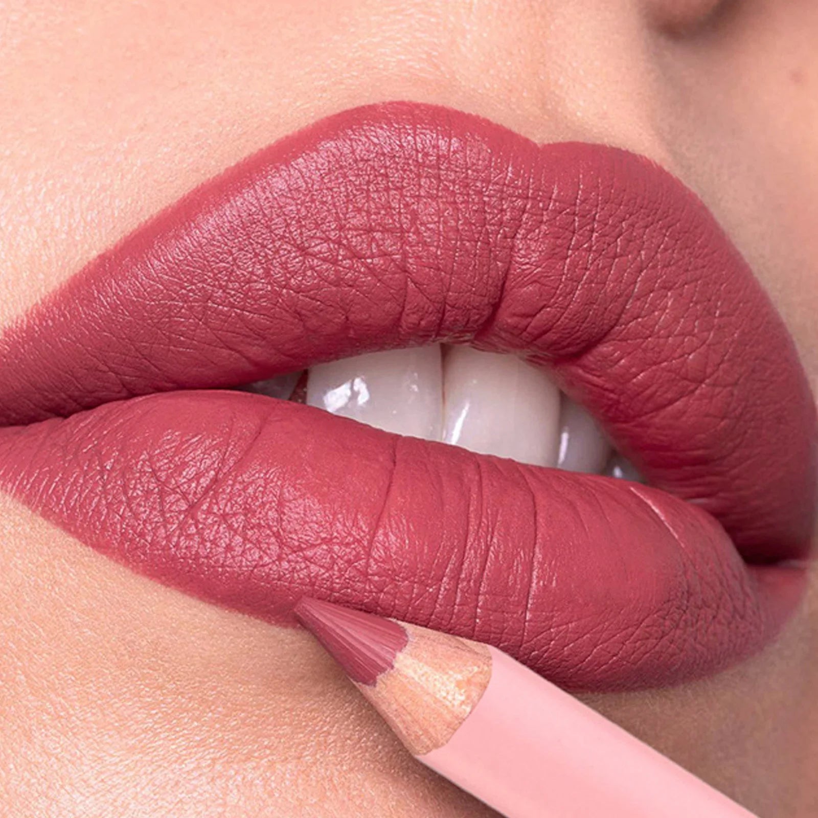 12-Color Matte Lipliner Pencil – Waterproof, Plumping & Long-Lasting Lip Contour Makeup