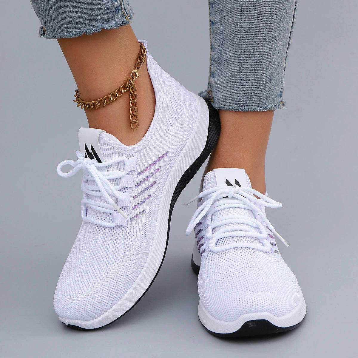 Women's summer breathable mesh flat shoes women's shoes casual sneakers shoes, clearance free shipping