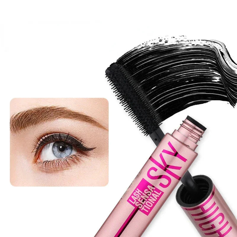 Eyelashes Lengthening Mascara – Long-Lasting Waterproof Korean Silky Black Lash Extension