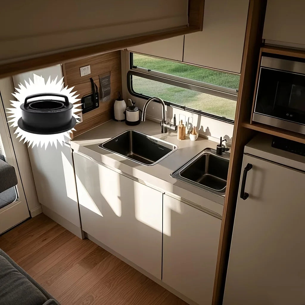 Non-Stick Hamburger & Meat Pie Mold Set for RV Kitchen – Multi-Purpose Cooking Tool