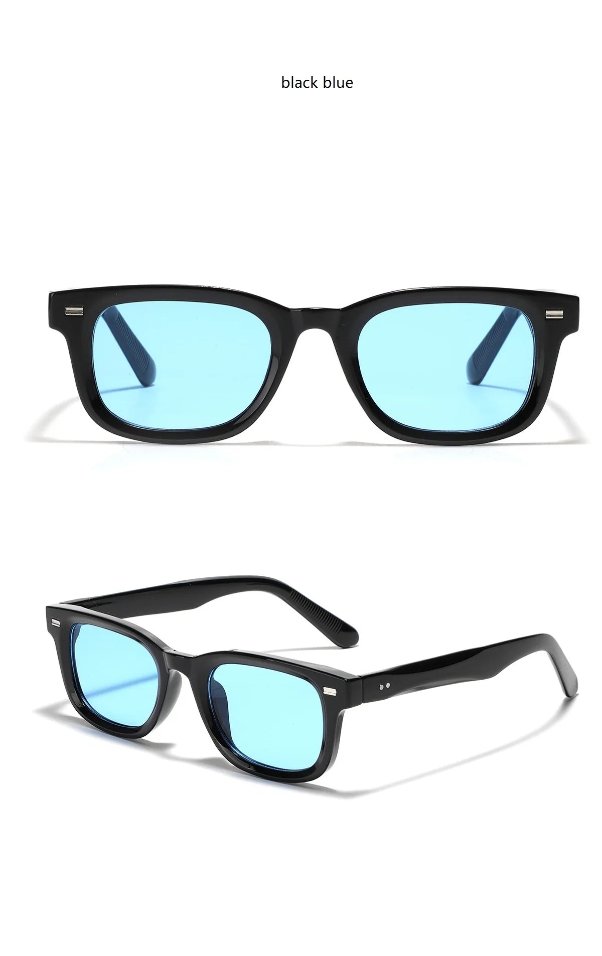Retro Square Sunglasses – UV400 Fashion Eyewear for Men & Women