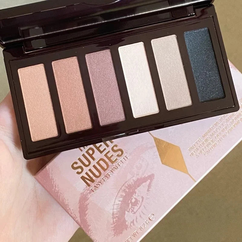 C/T Super Nude Matte 6-Color Eyeshadow Palette – Contouring & Slimming Makeup Tray
