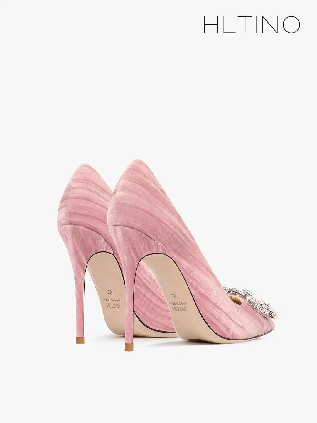 2025 Pink Luxury Pointed Toe Pumps – Elegant High Heels for Women