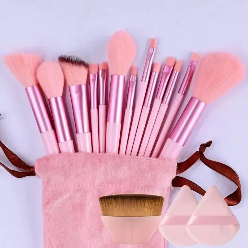 Professional Makeup Brush Set – Soft Fluffy Cosmetic Brushes for Foundation, Powder & Eyeshadow