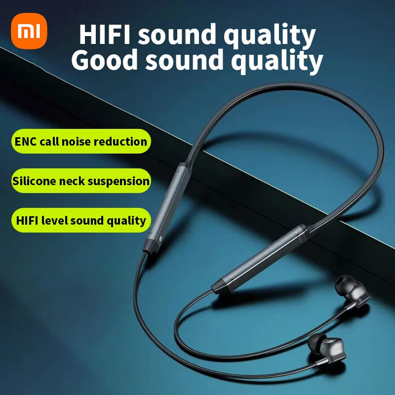 Xiaomi MijiaI BS09 ENC Bluetooth 5.3 Neckband Earphones – HiFi Stereo Wireless Sport Headphones