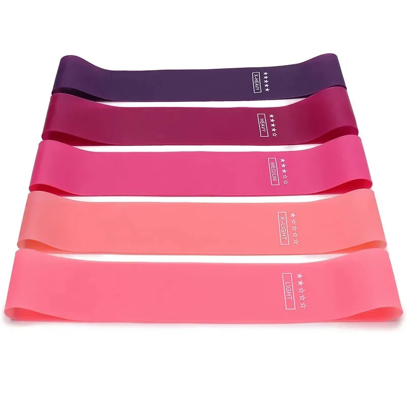 Yoga Rally Circle Resistance Bands Set – Elastic Loop Strength Training & Portable Workout Expander