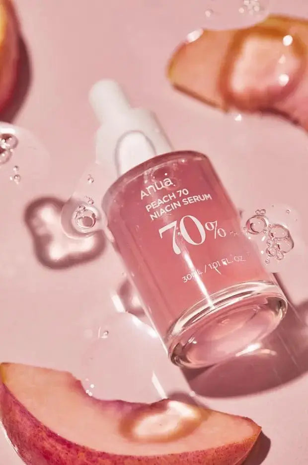 Anua Peach 70 Niacinamide Serum 30ml – Moisturizing, Brightening & Daily Korean Skincare