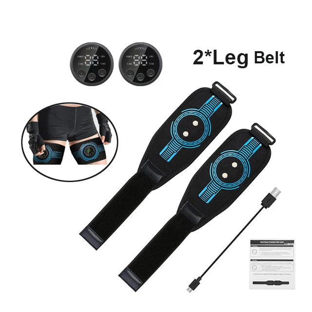 Smart EMS Abdominal Muscle Stimulator Belt – Home Fitness Toner