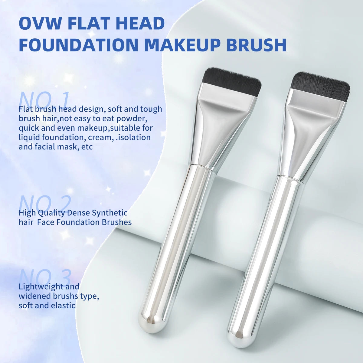 OVW Pro Makeup Essentials Kit – Versatile Beauty Blender & Makeup Brush Set