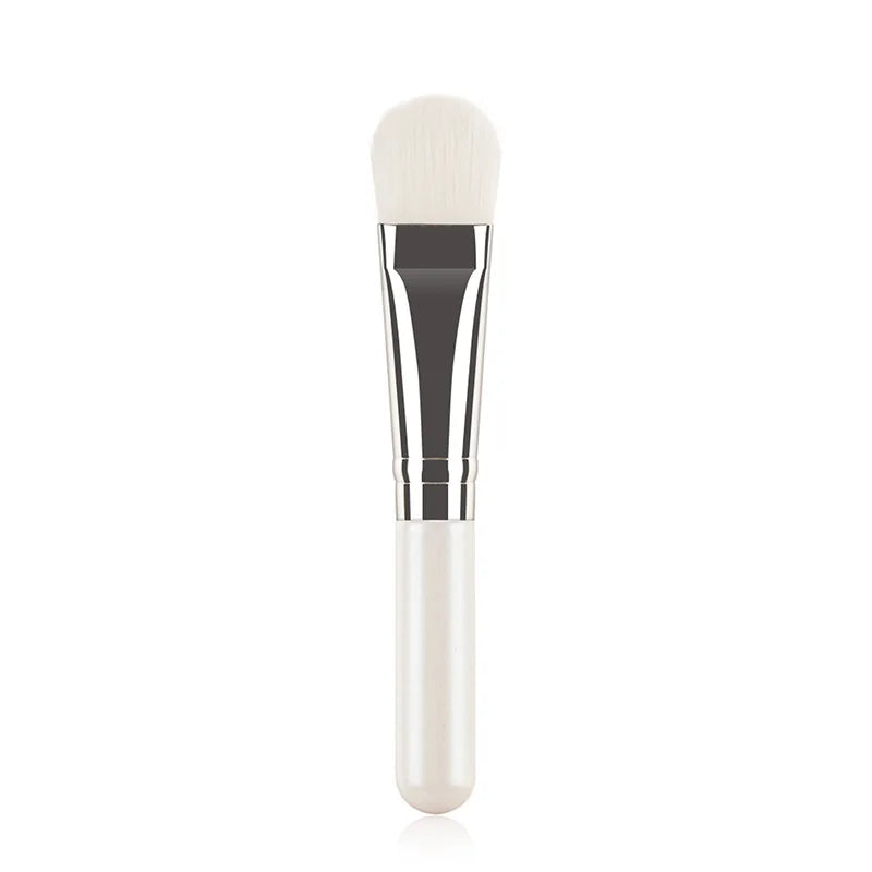 Flat Face Mask Brush – Soft Hair Applicator for Facial Cleansing, Foundation & Concealer