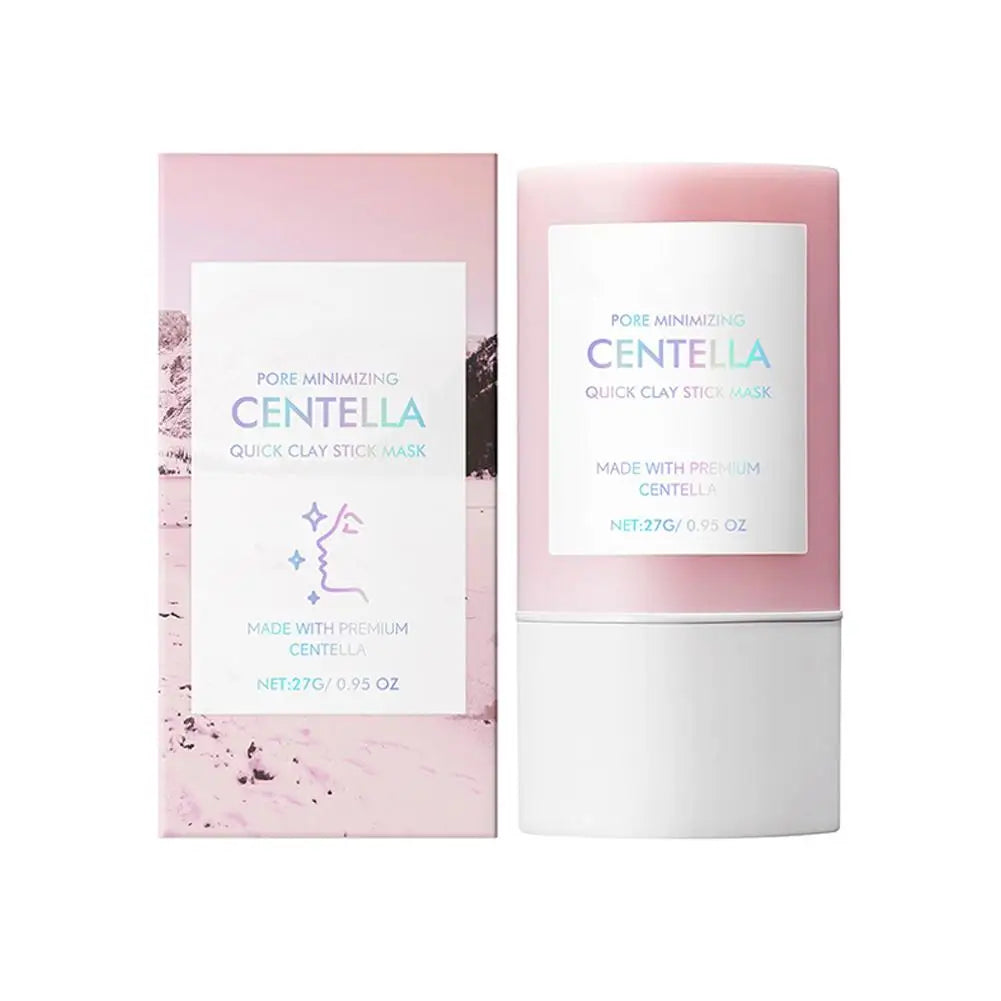Centella Clay Stick Mask – 27g Hydrating, Pore Minimizing & Brightening Facial Skincare Stick