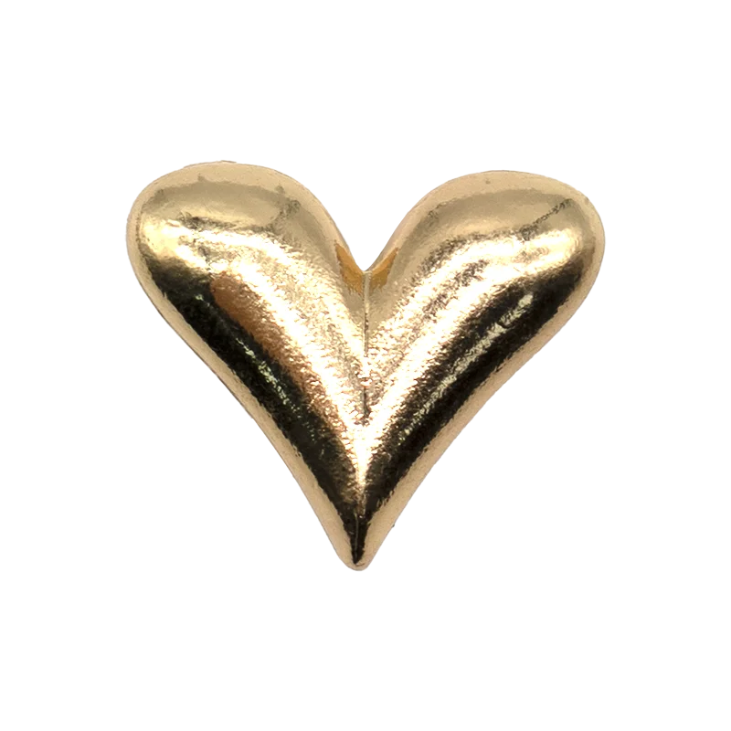 1PCS Gold Metal Shoe Charms New Metal Star Wings Wolf Shoe Buckle Accessories fit Women Men 2025 Trends Shoe Decoration Pin Gift