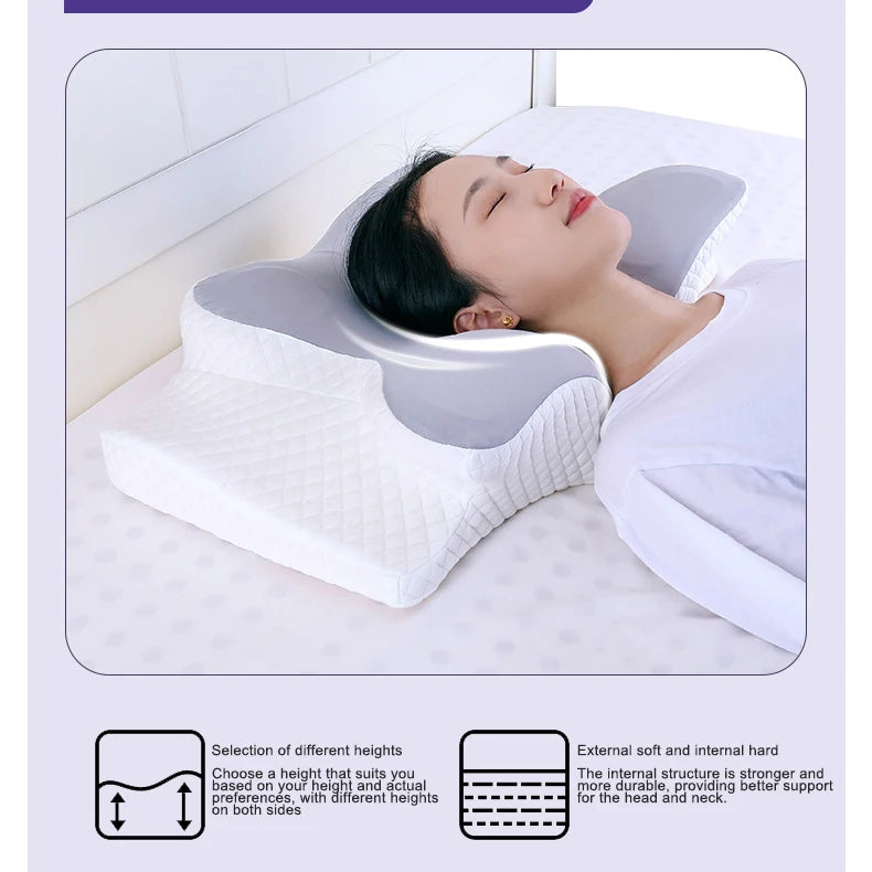 Pillow Butterfly Cloud™- Orthopedic Neck Posture support