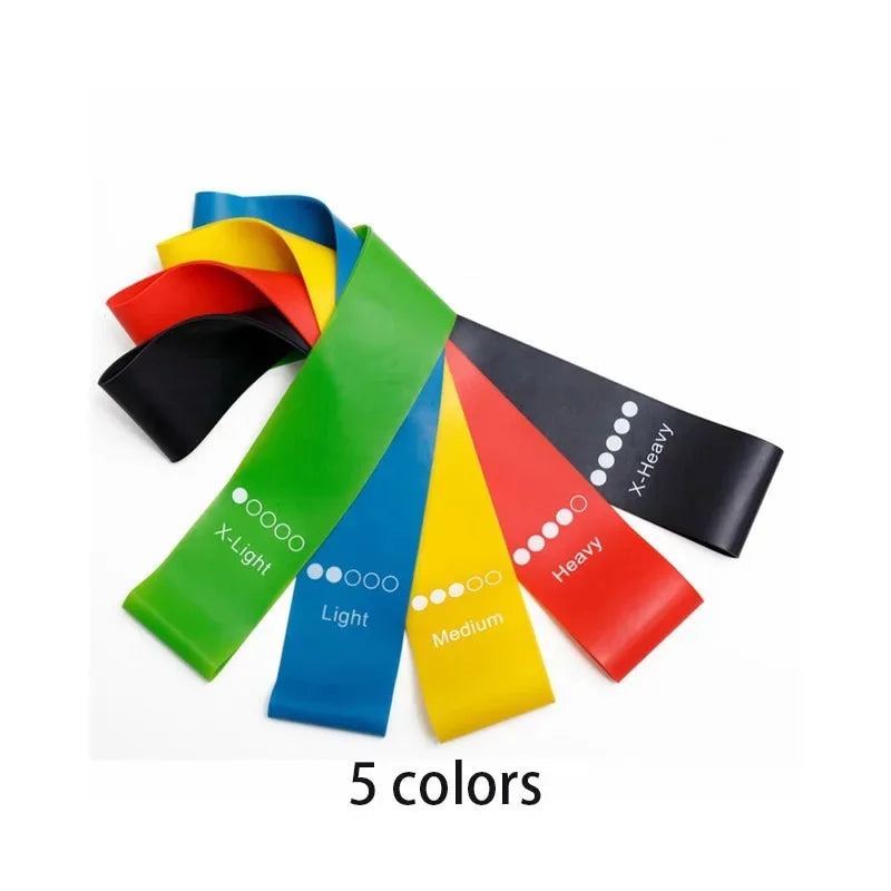 Yoga Rally Circle Resistance Bands Set – Elastic Loop Strength Training & Portable Workout Expander