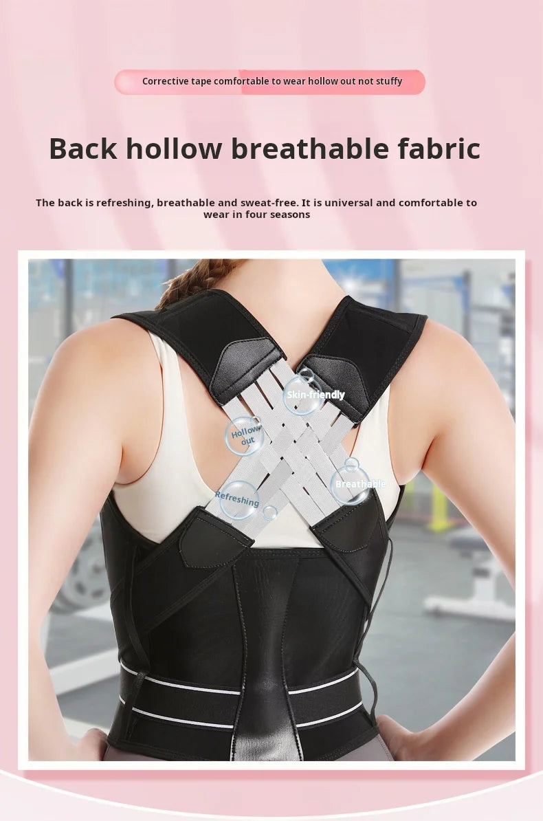 Adjustable Shoulder & Back Posture Corrector for Adults