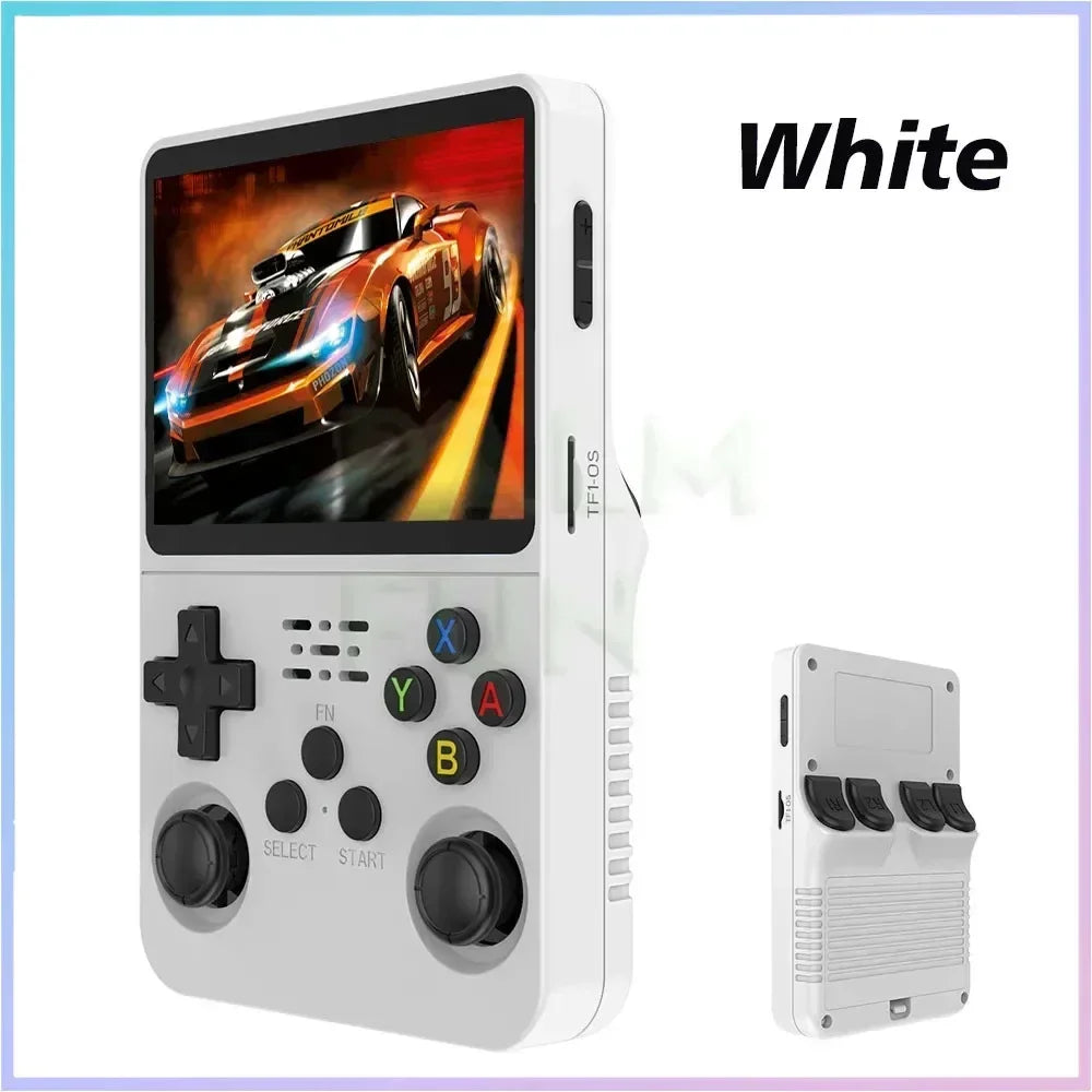 R36S Retro Handheld Game Console 3.5" IPS Screen – Linux System 128GB Portable Classic Game Emulator with 15000 Games