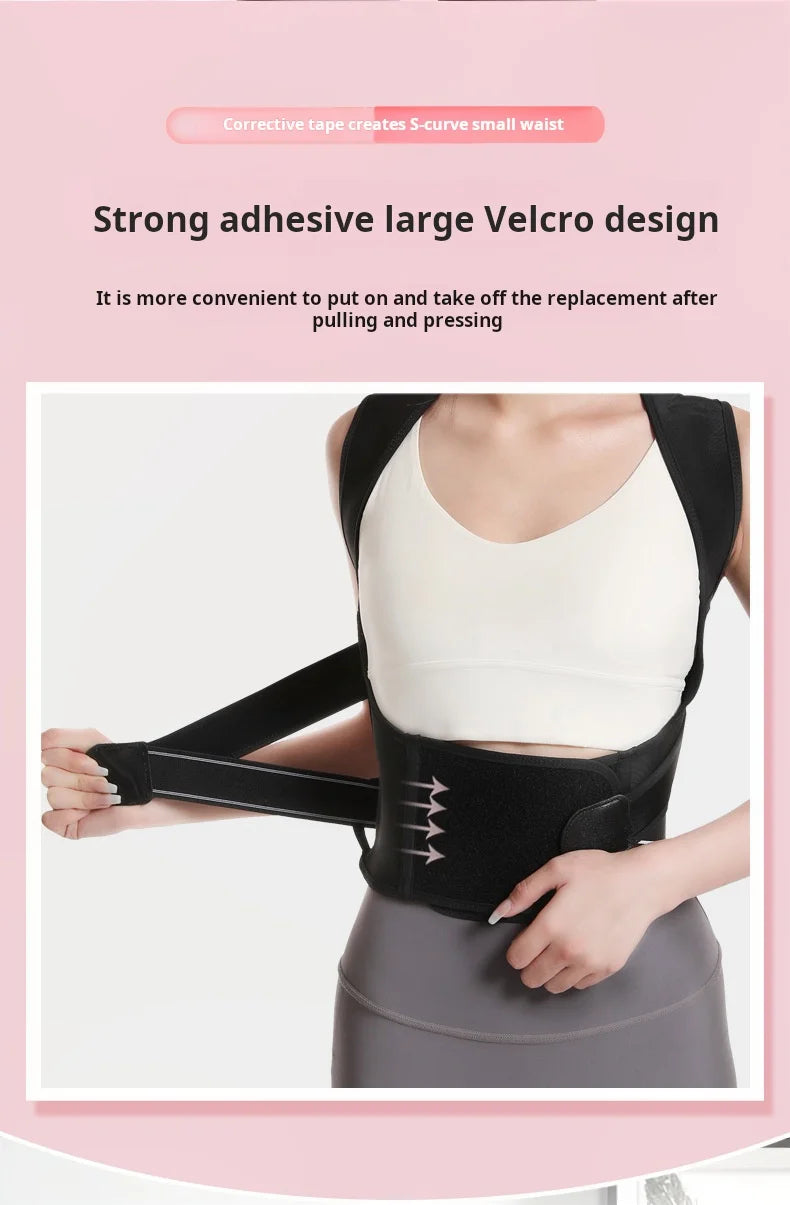 Adjustable Shoulder & Back Posture Corrector for Adults