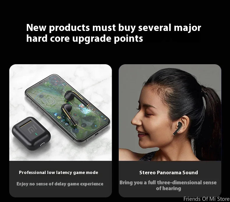 Xiaomi J18 Hi-Fi Bluetooth Earphones ANC In-Ear Sports Earbuds