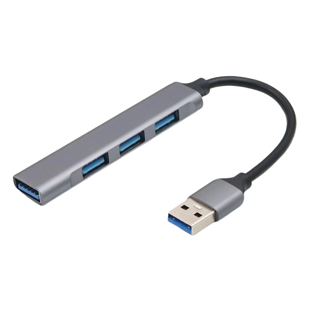 4-in-1 USB 3.0 Hub Adapter USB-C to Multiple USB Port Expander