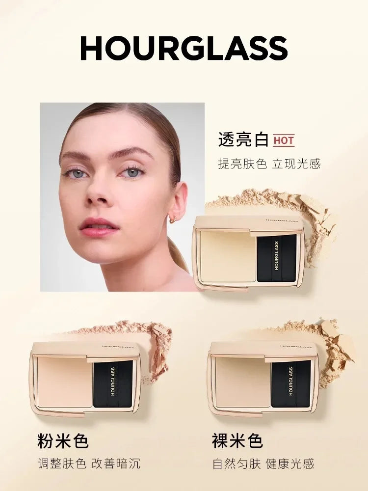 Hourglass Light Mist Setting Powder – Soft Focus, Oil Control, Long-Lasting Makeup Finishing Powder