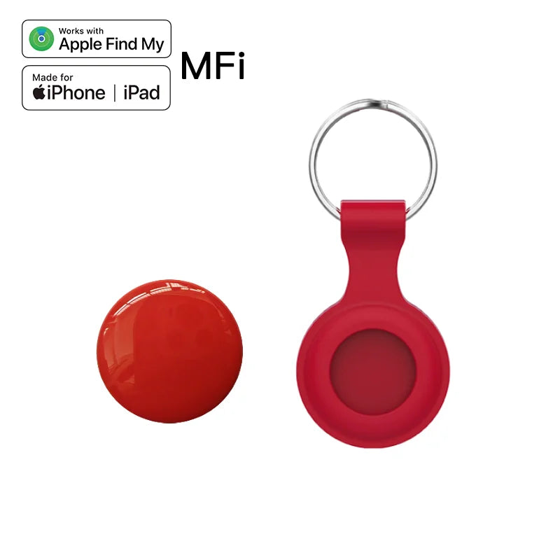 Security Bluetooth GPS Tag Based on Apple Find My app Anti-lose Tracker Sound Locating Message Reminder Alarm Device Key Finder