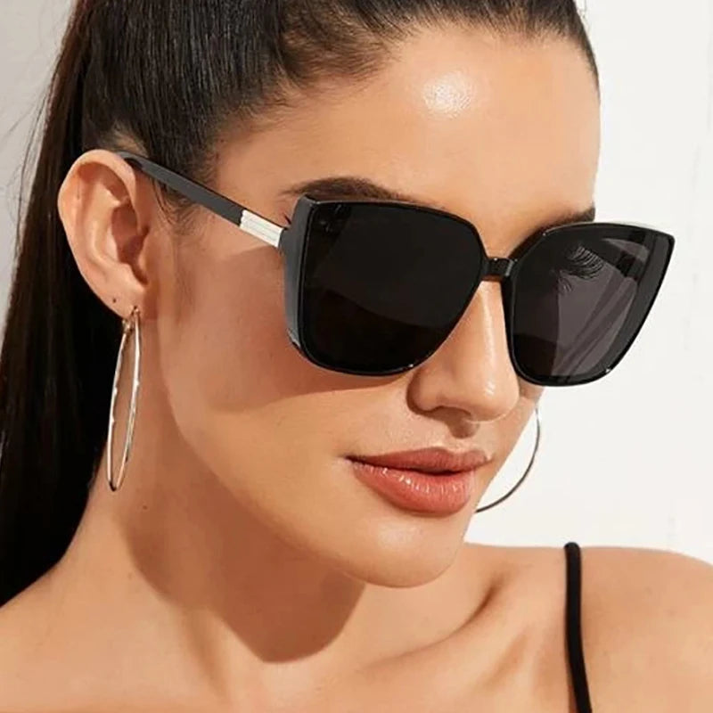 Fashion Classic Women Sunglasses Vintage Sun Glasses Men Large frame Sunglasses Female Male Shades UV400 Oculos De Sol