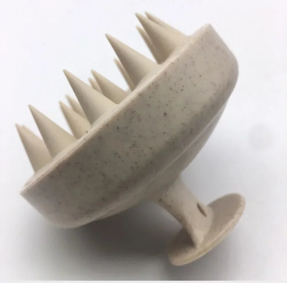 Soft Scalp Massage & Cleansing Brush – Wet & Dry Hair Care Brush for Deep Scalp Conditioning & Relaxation