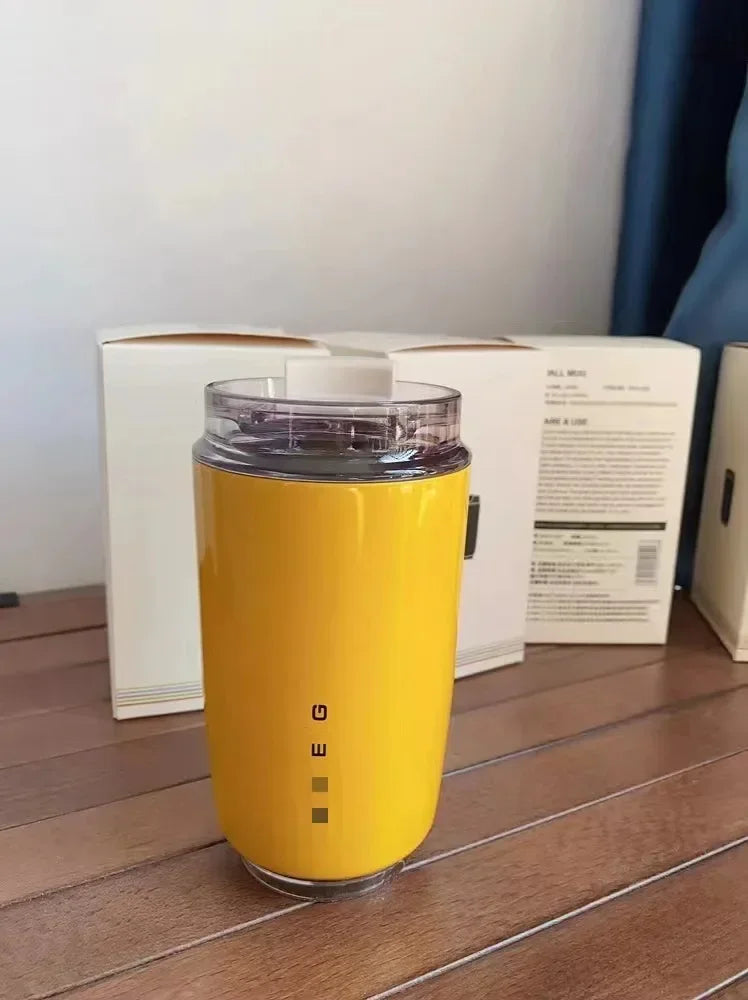 320ML Tumbler Thermos Cup Milky White Coffee Mug Car Insulated Water Bottle Travel Stainless Steel Vacuum Flasks Drinking Kettle
