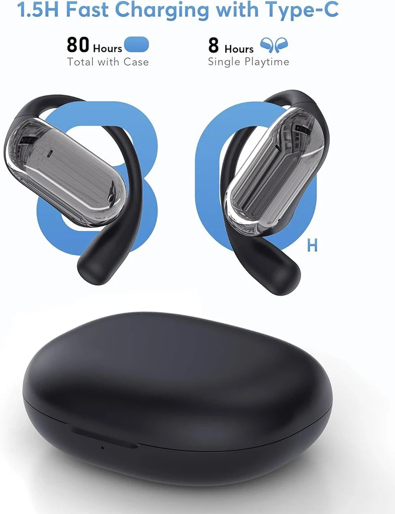 UYUXIO AI Translator Earbuds – Real-Time 144 Language Wireless Headphones