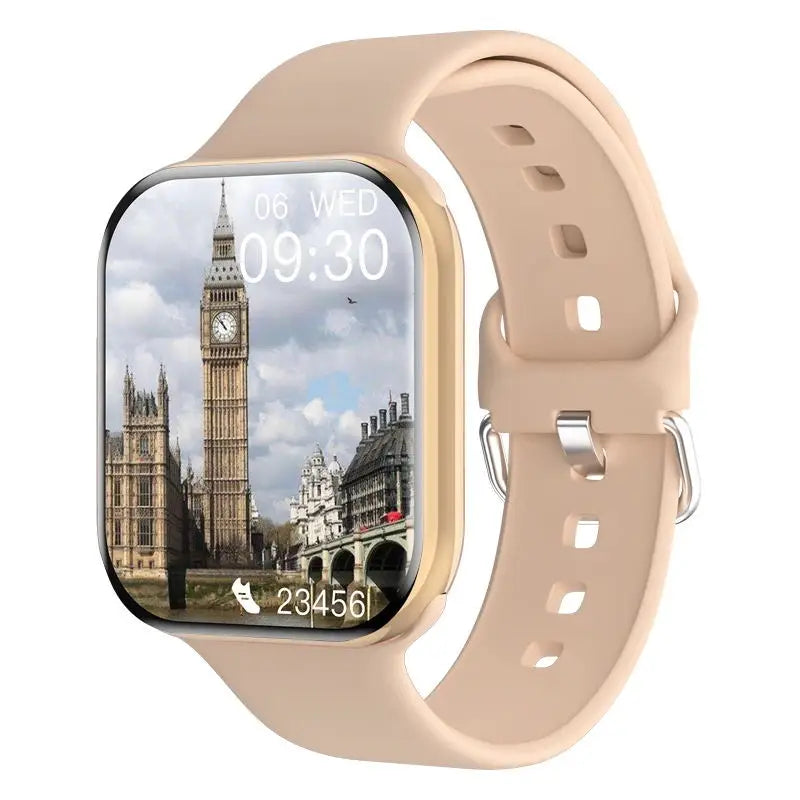 New 2025 Apple GPS Watch 10 – AMOLED Smartwatch with NFC, Bluetooth Calling, Music Memory & Waterproof Fitness Tracker