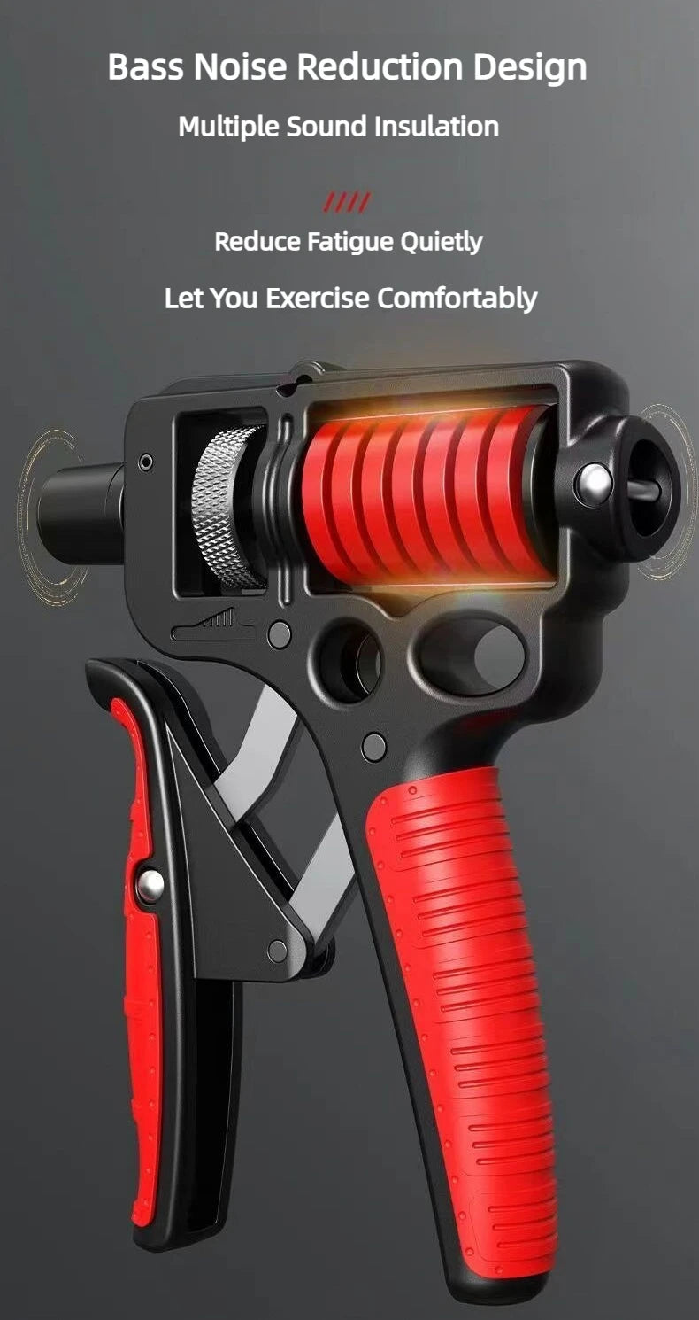 Adjustable Heavy Hand Grip Strengthener – 5–165Kg Forearm, Wrist & Finger Exercise Trainer