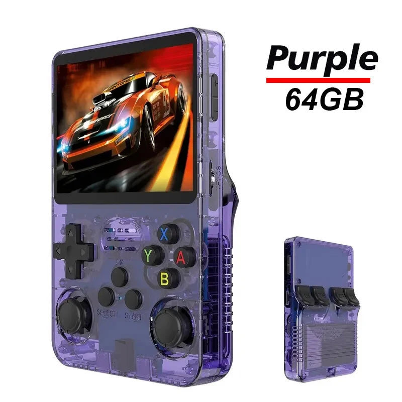 R36S Handheld Game Console – 3.5" IPS, 128GB Classic Retro Pocket Gaming Player