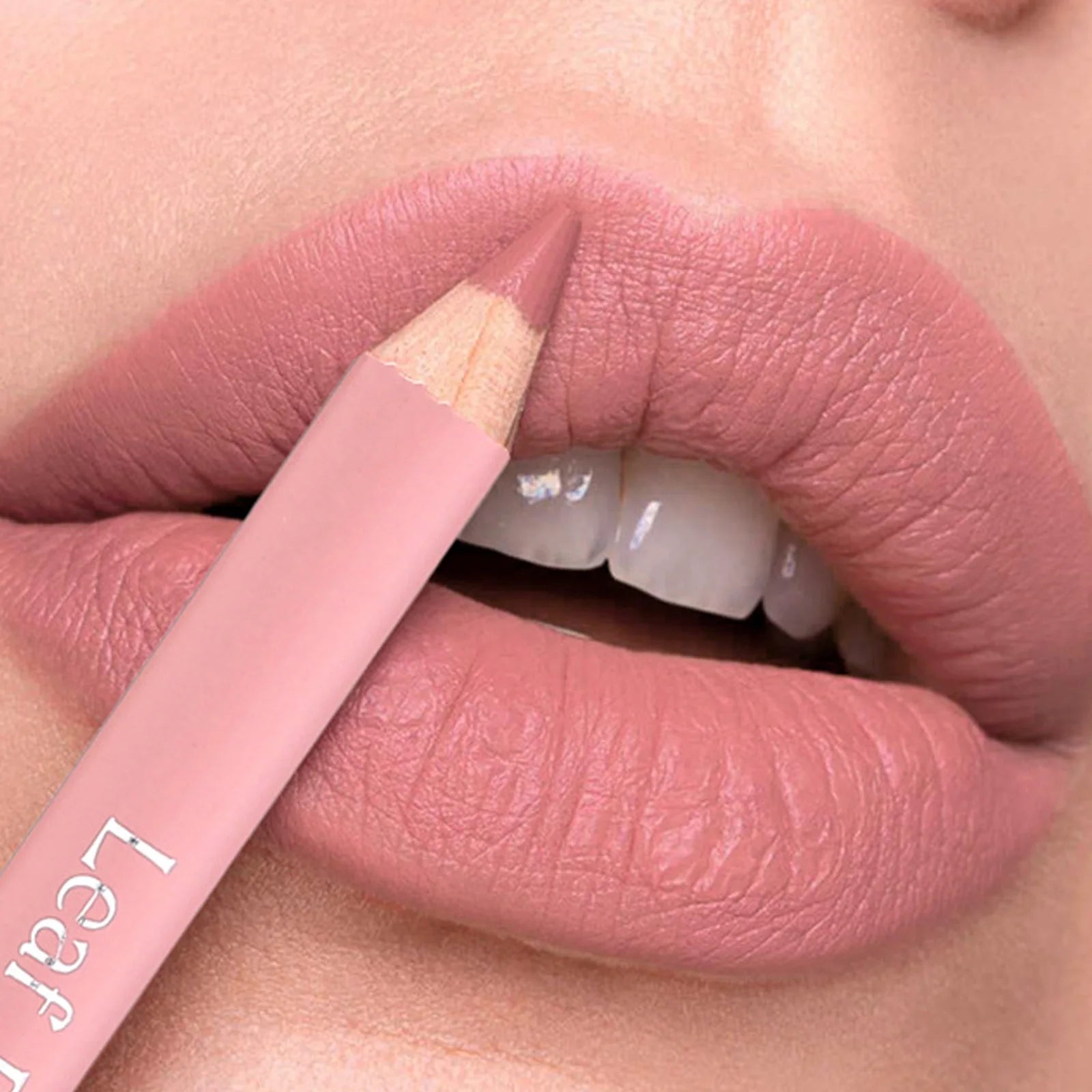 12-Color Matte Lipliner Pencil – Waterproof, Plumping & Long-Lasting Lip Contour Makeup
