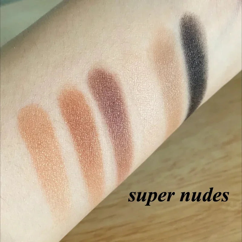 C/T Super Nude Matte 6-Color Eyeshadow Palette – Contouring & Slimming Makeup Tray