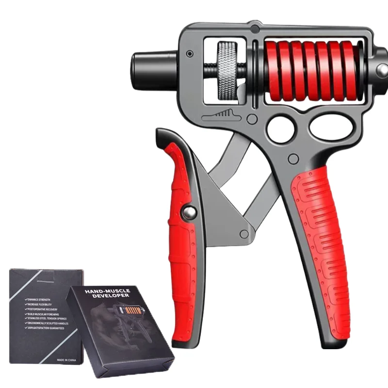 Adjustable Heavy Hand Grip Strengthener – 5–165Kg Forearm, Wrist & Finger Exercise Trainer
