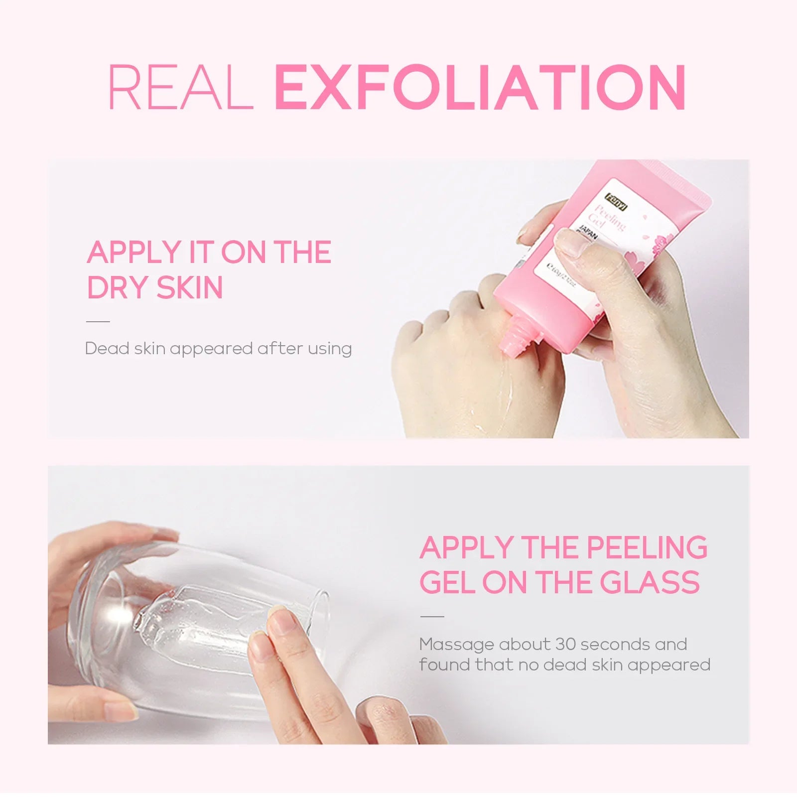 LAIKOU Face  Deep Cleaning Exfoliating Gel Skin Care Whitening Moisturizer Repair Facial Scrub Skin Care 60g