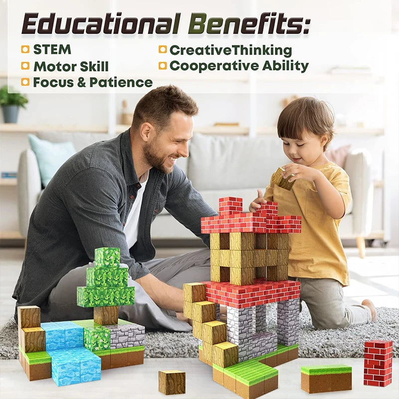 Mind Craft Junior Architect Set Builder™- Build and Learn 100 pc Set