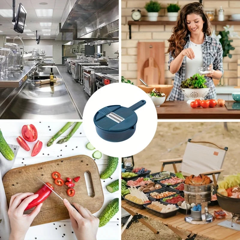 12-in-1 Multi-Functional Vegetable Chopper & Slicer