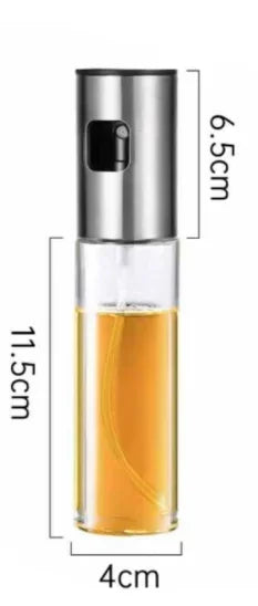 100ml Stainless Steel Olive Oil Spray Bottle – BBQ & Kitchen Dispenser