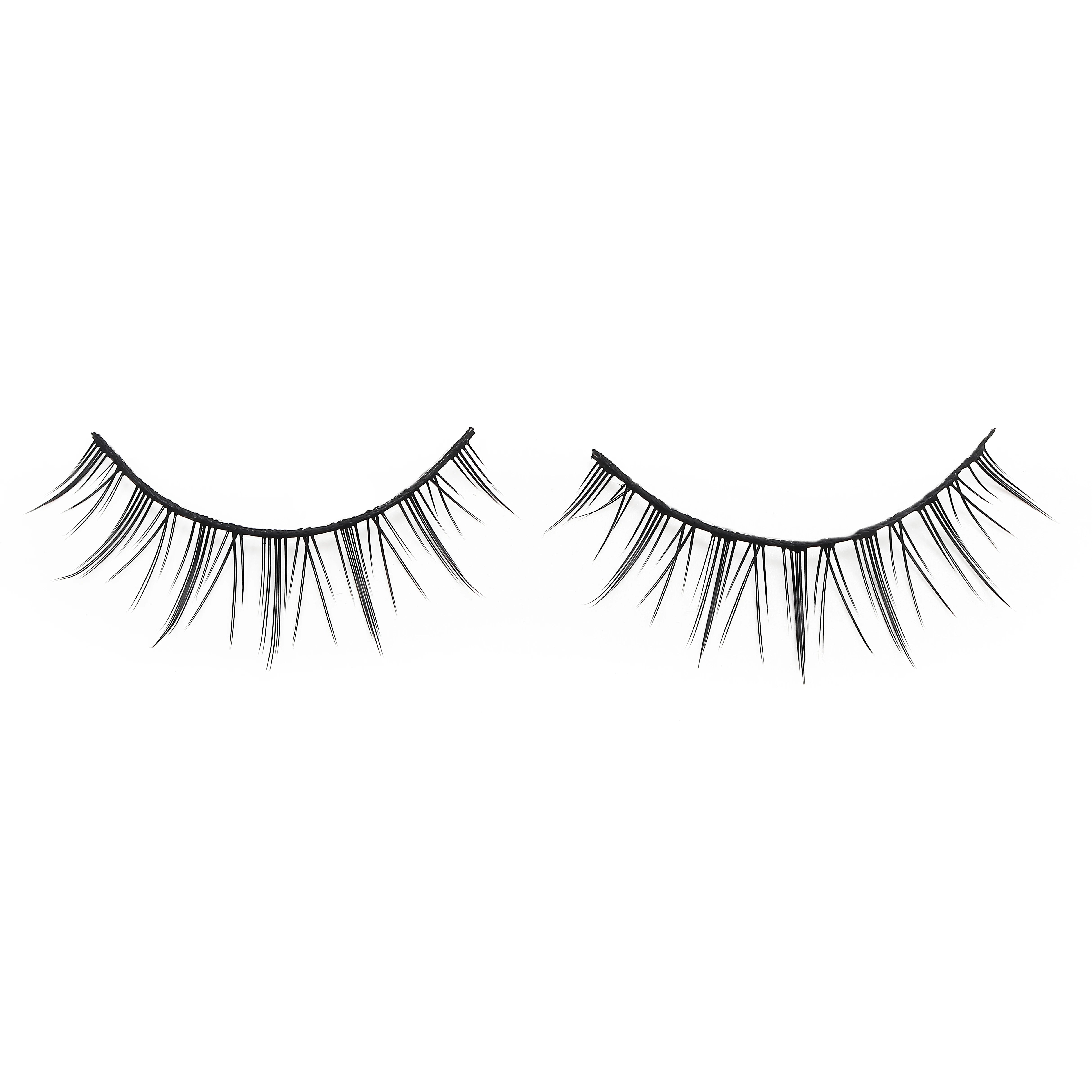 DINGSEN Anime Fake Eyelashes – 5 Pairs Natural Manga Lashes with Clear Band