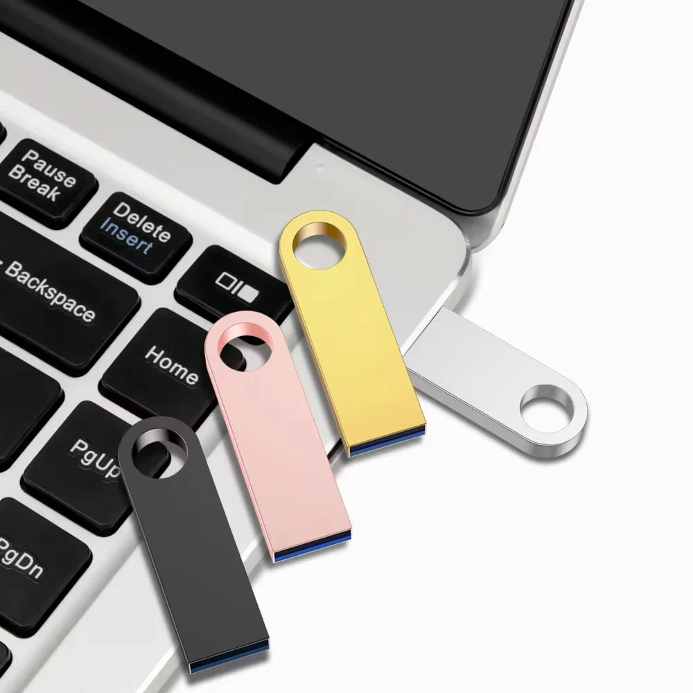 Metal USB 3.0 Flash Drive 2TB – High-Speed Pendrive for Laptop, PC, Xiaomi & MIJIA Devices