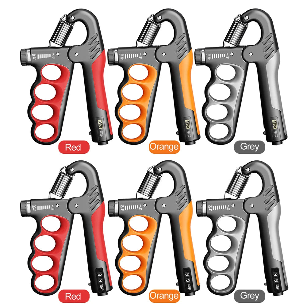 Adjustable 5–100KG Grip Strength Trainer – Hand Gripper Wrist Expander for Fitness, Muscle Recovery & Arm Training