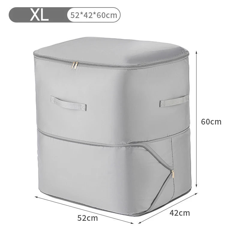 1pc Compression Organizer Bag Large Capacity Down Jacket Duvet Storage Bag Foldable Luggage Suitcase Organizer Compressed Travel