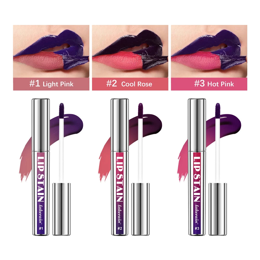 Long Lasting Korean Matte Lip Ink – Waterproof Peel Off Lip Tint, Liquid Lipstick